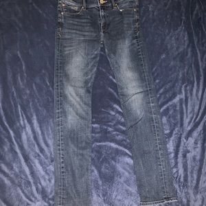 EXPRESS LOW RISE SKINNY JEANS